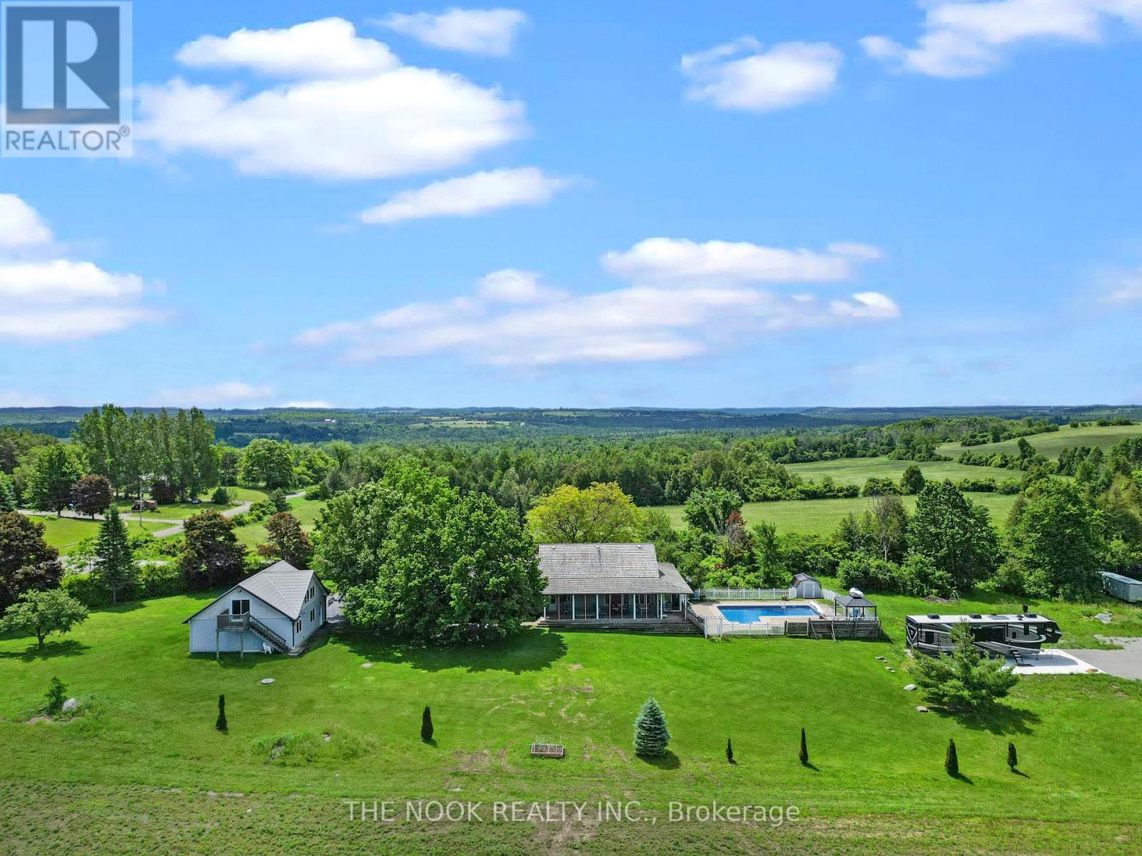 593 Pigeon Creek Road, Kawartha Lakes (Manvers), ON - Outdoor With View