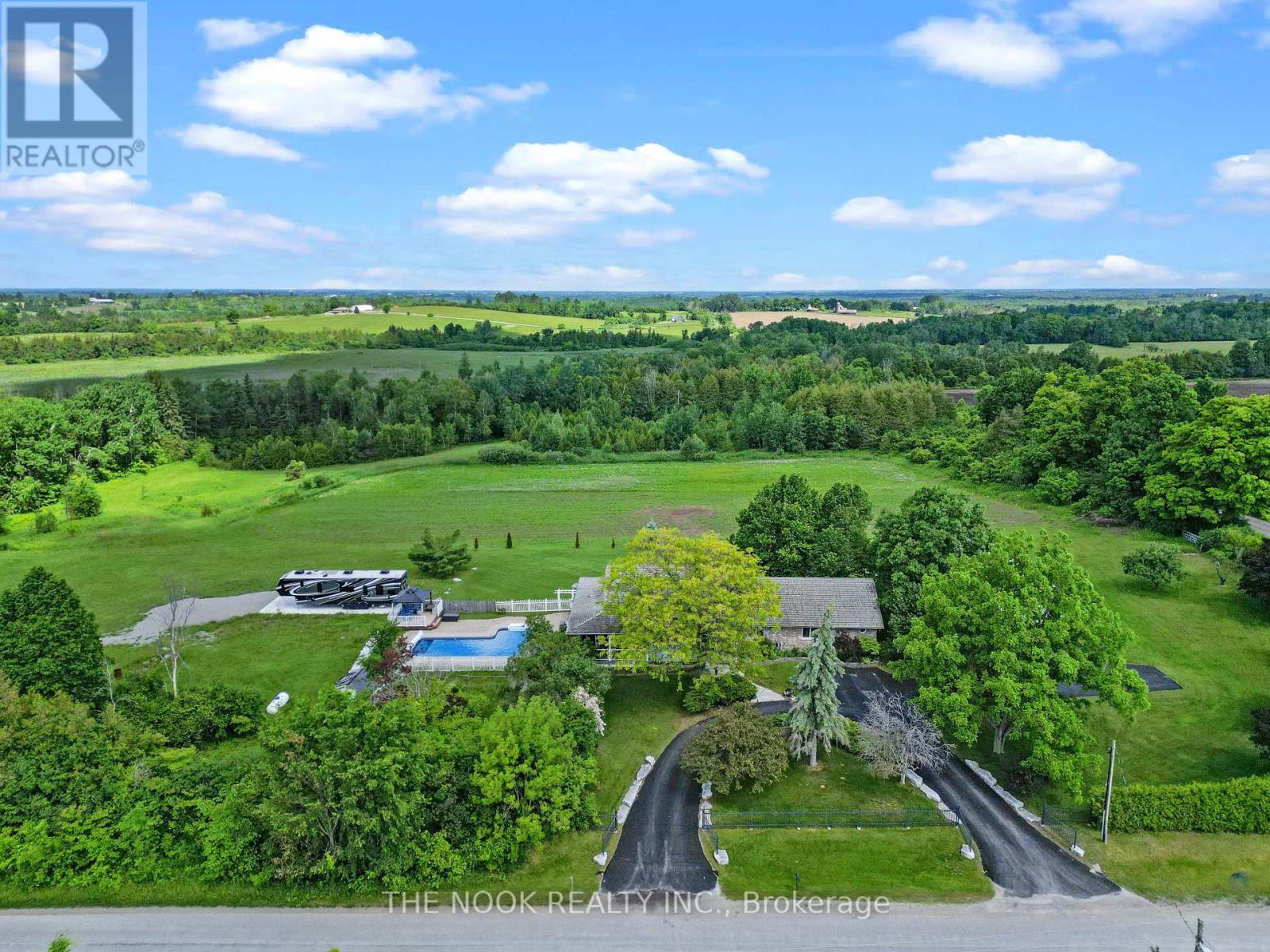 593 Pigeon Creek Road, Kawartha Lakes (Manvers), ON - Outdoor With View
