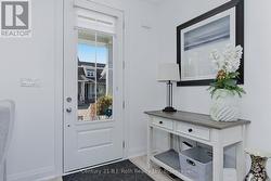 Entrance at front of home -