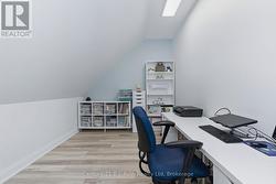 Upper level - office -