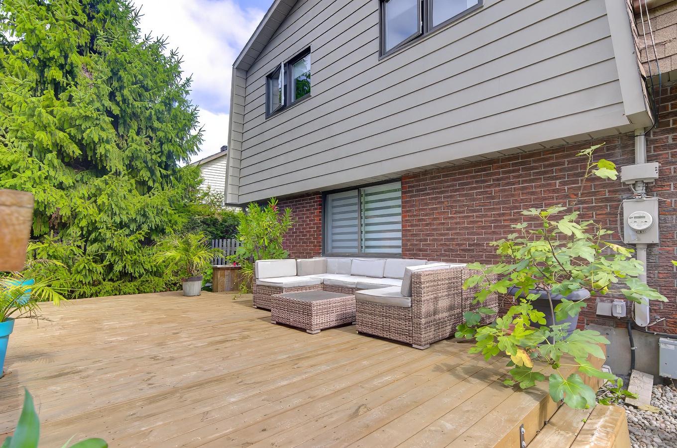 Patio - 239 Rue Libersan, Sainte-Thérèse, QC - Outdoor With Deck Patio Veranda With Exterior