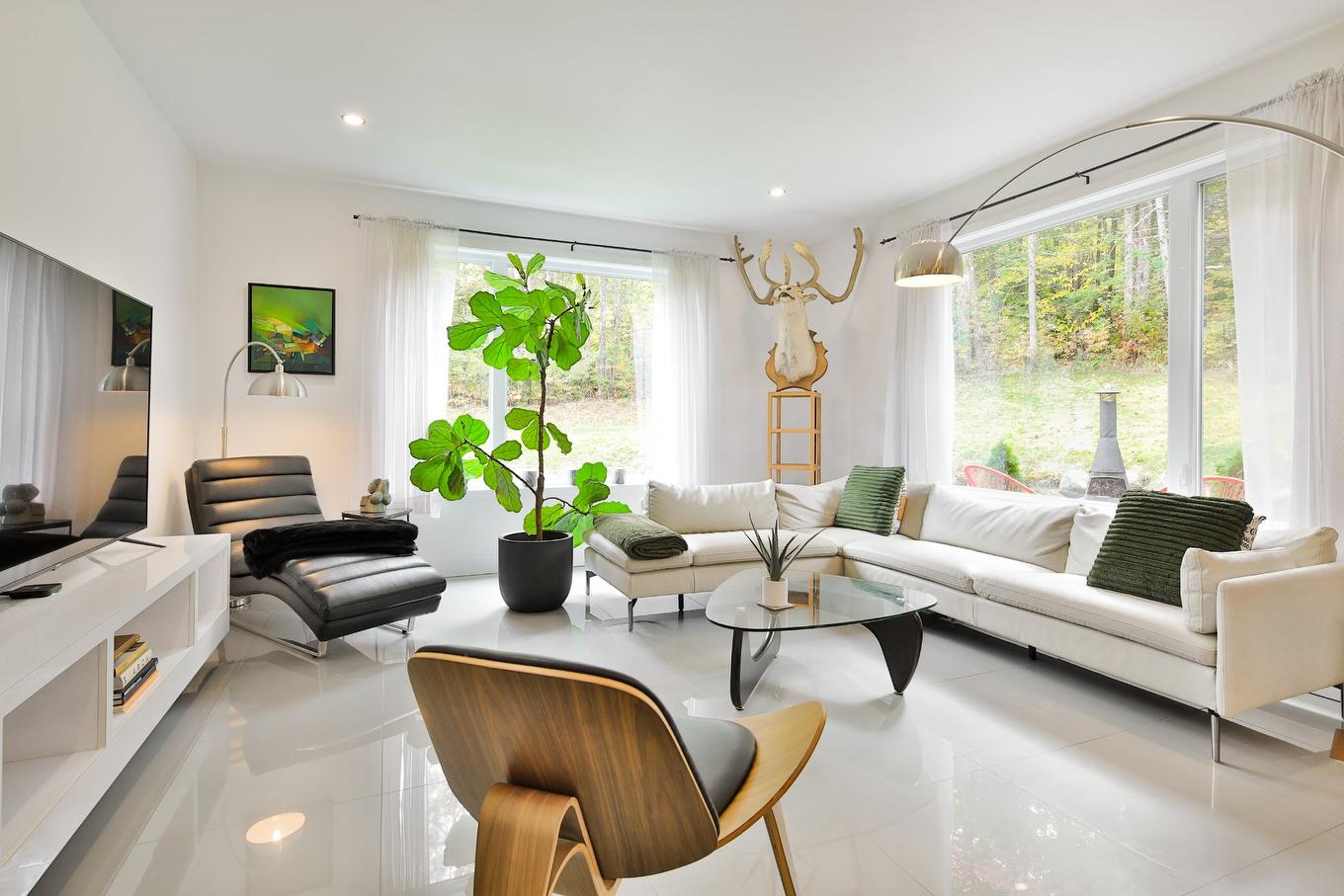 Living room - 81 Rue Légaré, Magog, QC - Indoor Photo Showing Living Room