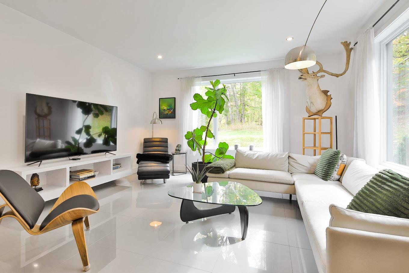 Living room - 81 Rue Légaré, Magog, QC - Indoor Photo Showing Living Room