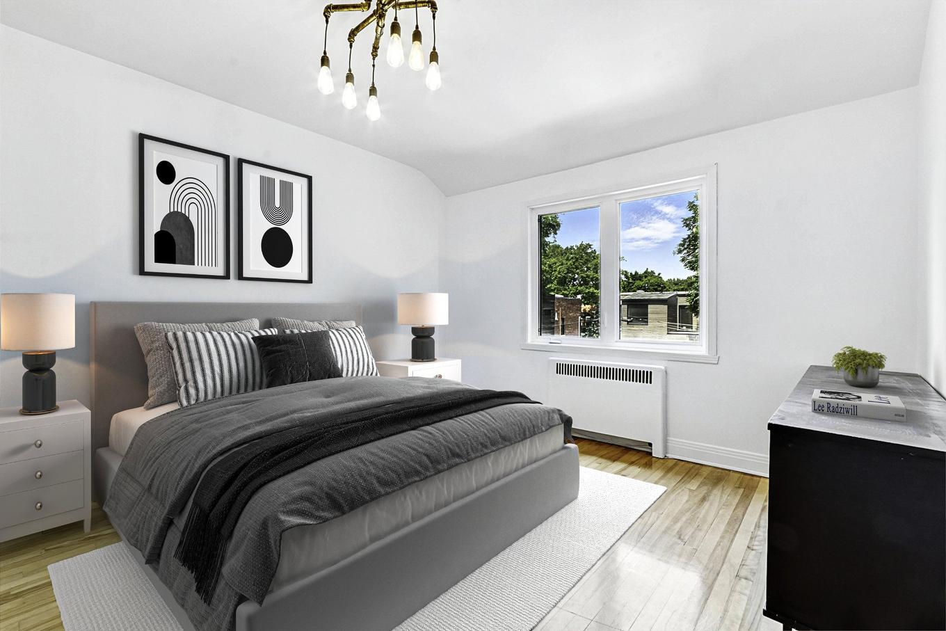 Chambre à coucher principale - 645 Rue Crevier, Montréal (Saint-Laurent), QC - Indoor Photo Showing Bedroom