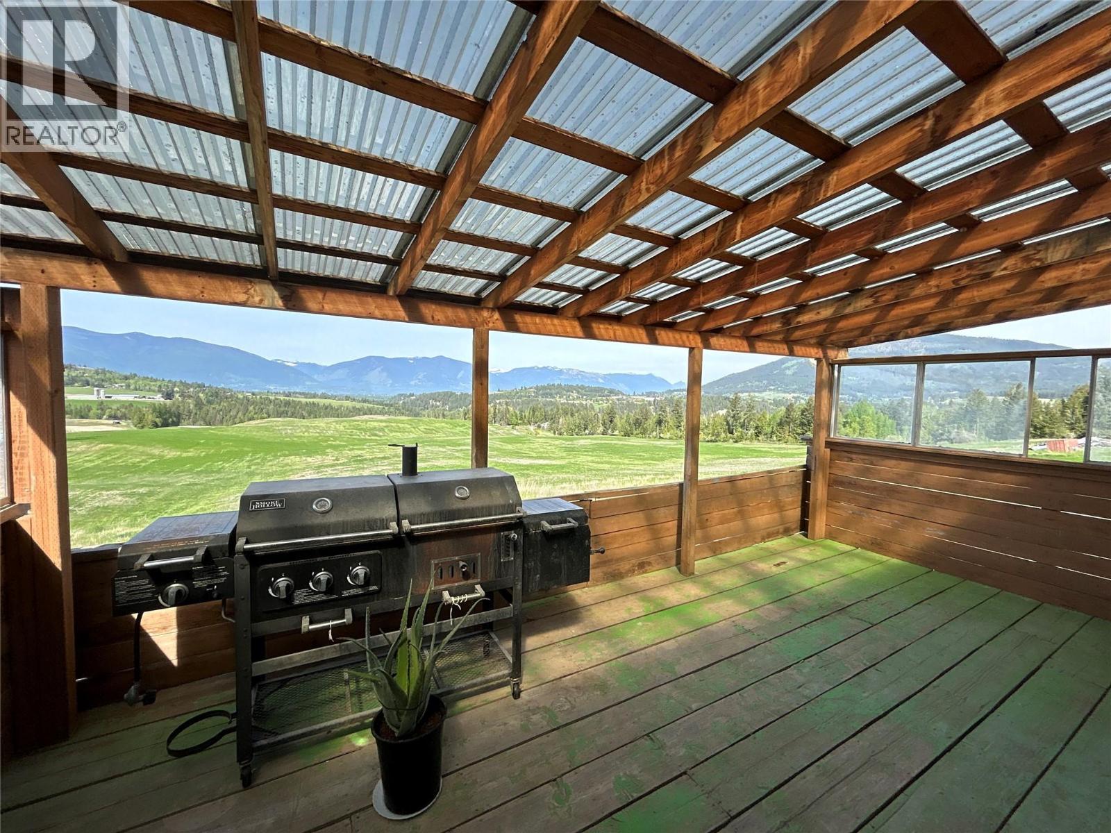 3853 Muzzy Road, Creston, BC - Outdoor With Deck Patio Veranda With Exterior