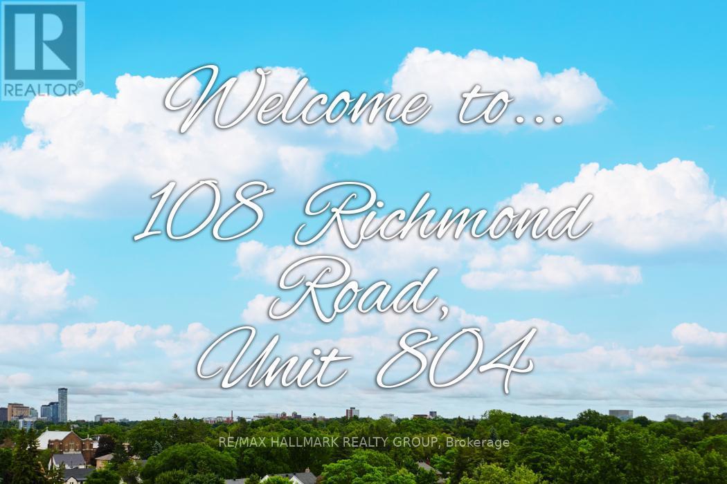 804 - 108 Richmond Road, Ottawa, ON - Outdoor With View