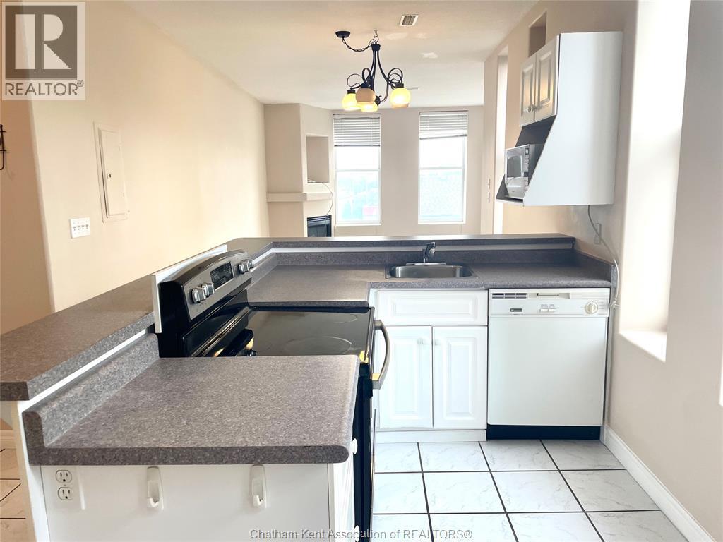 317 Queen Street Unit# 301, Chatham, ON - Indoor Photo Showing Kitchen