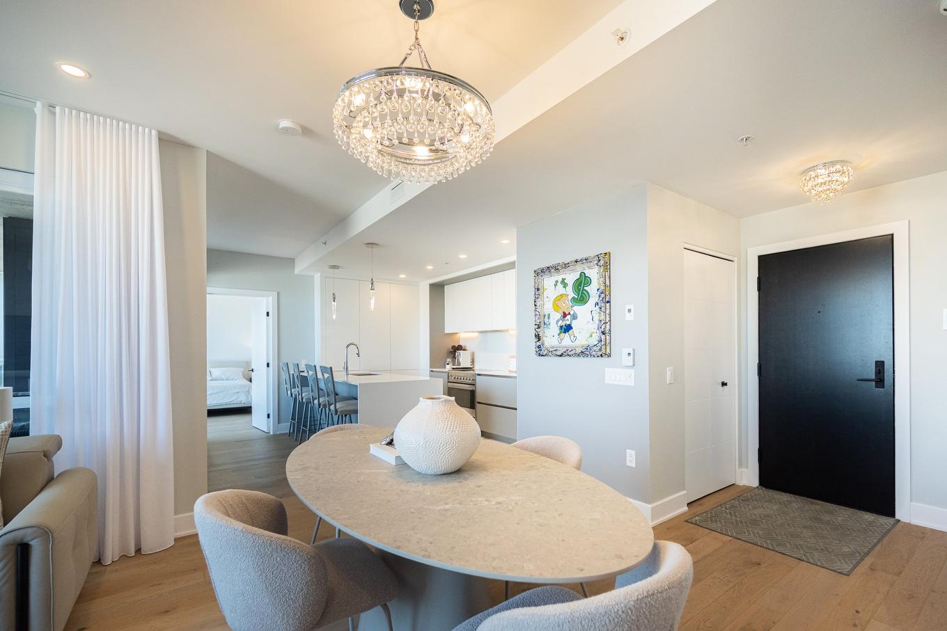 Dining room - 1603-2835 Av. Du Cosmodôme, Laval (Chomedey), QC - Indoor Photo Showing Dining Room
