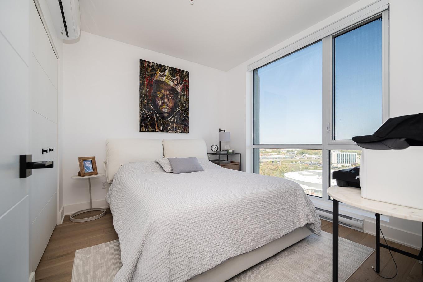 Bedroom - 1603-2835 Av. Du Cosmodôme, Laval (Chomedey), QC - Indoor Photo Showing Bedroom