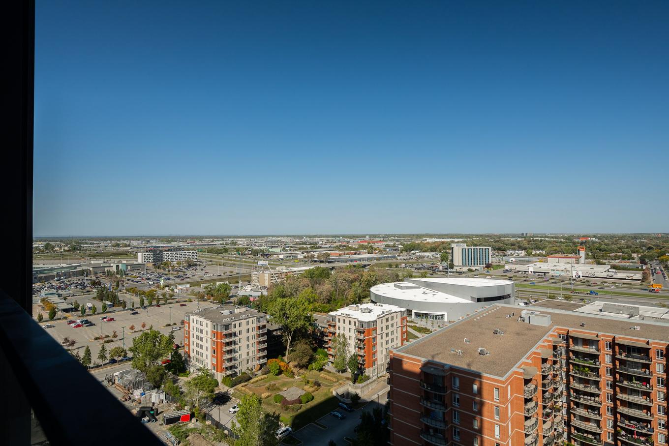 View - 1603-2835 Av. Du Cosmodôme, Laval (Chomedey), QC - Outdoor With View