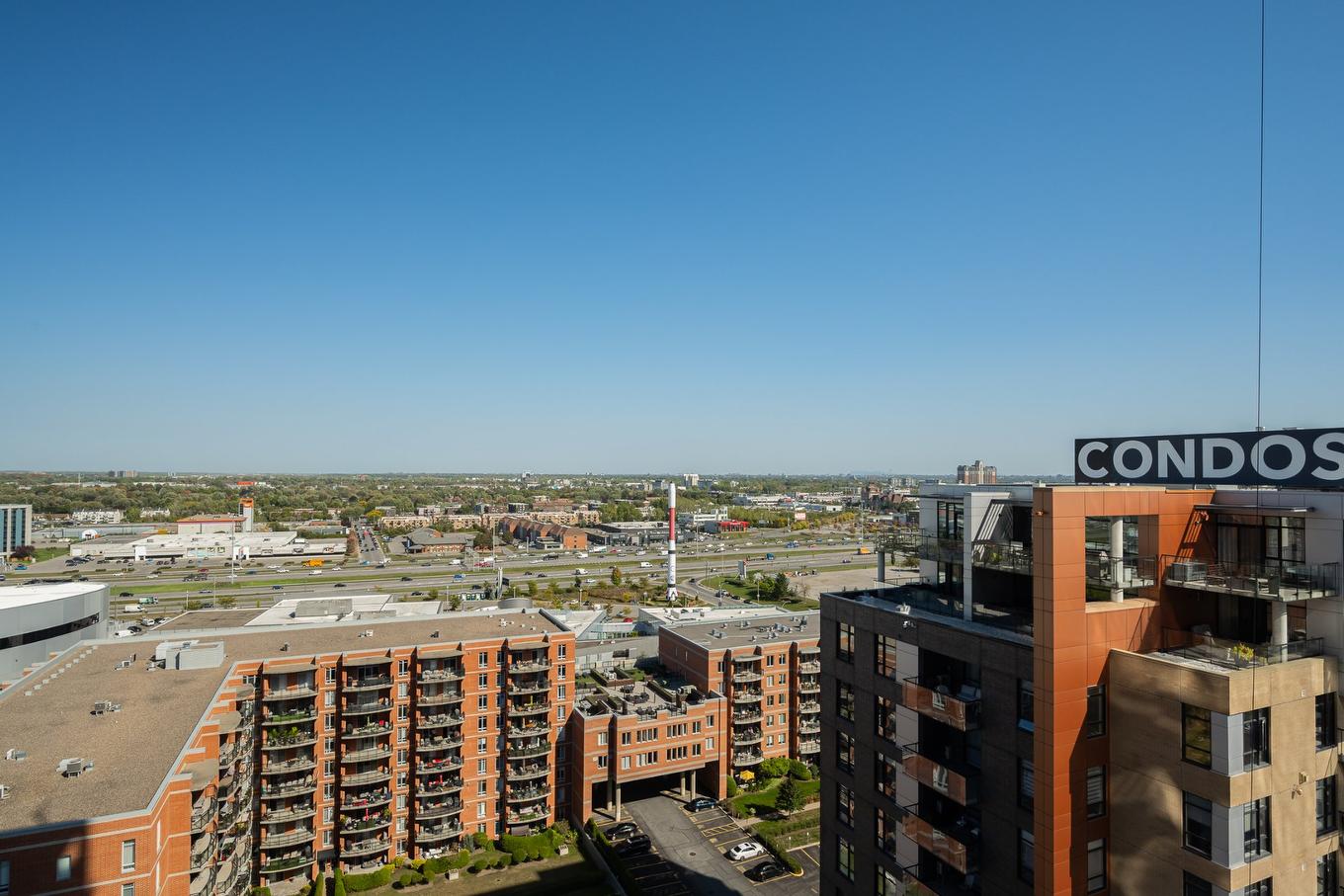 View - 1603-2835 Av. Du Cosmodôme, Laval (Chomedey), QC - Outdoor With View