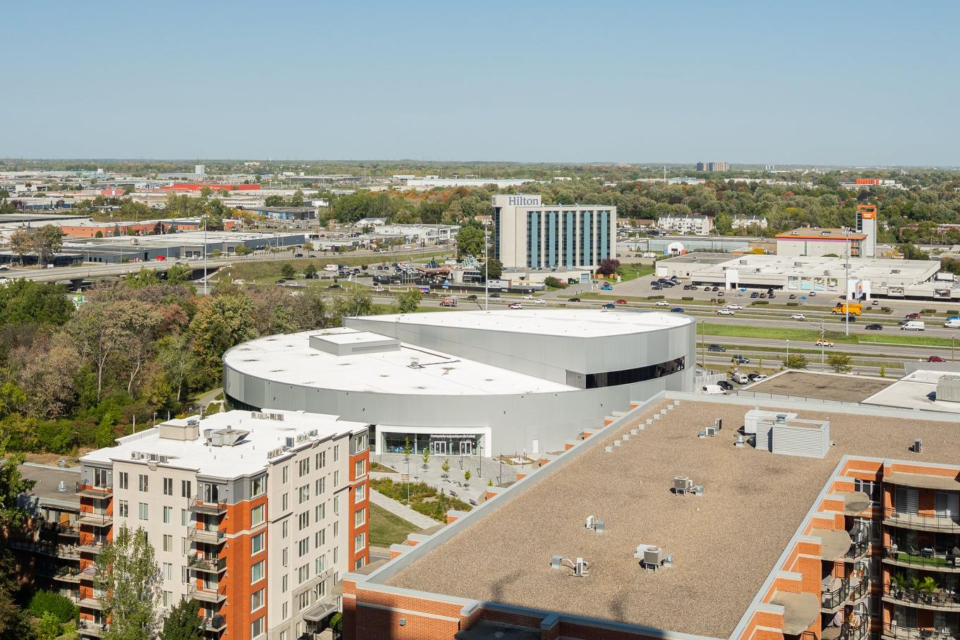 View - 1603-2835 Av. Du Cosmodôme, Laval (Chomedey), QC - Outdoor With View