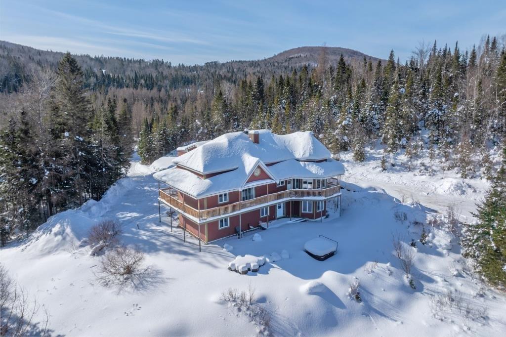 Photo aérienne - 649 Ch. Du Lac-Quenouille, Lac-Supérieur, QC - Outdoor With View