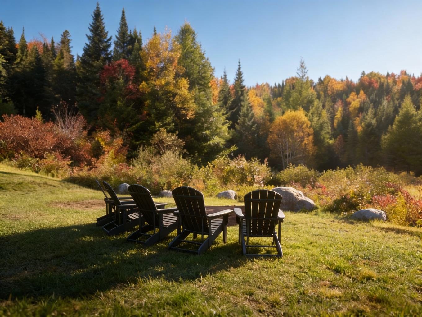 Cour - 649 Ch. Du Lac-Quenouille, Lac-Supérieur, QC - Outdoor With View