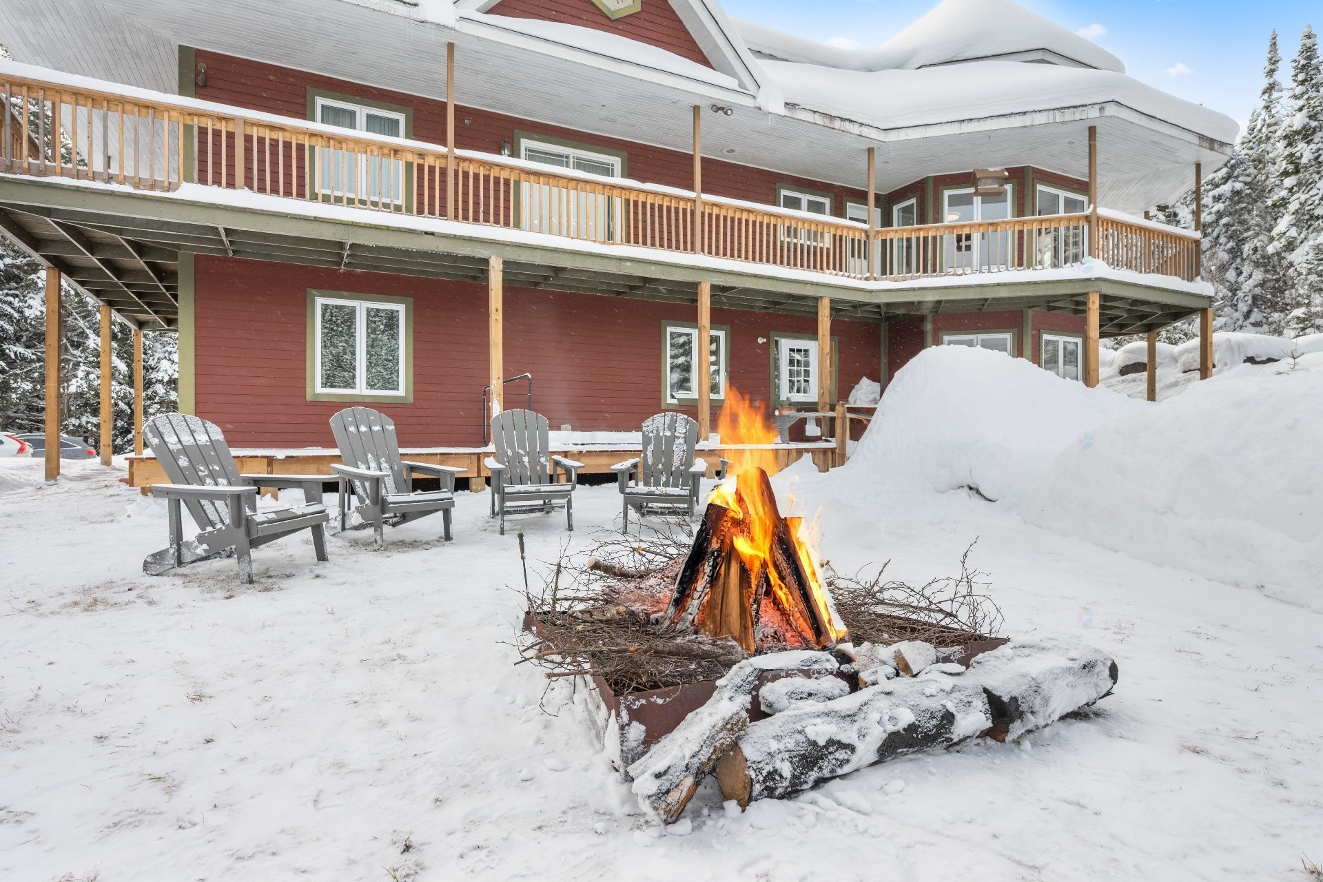 View - 649 Ch. Du Lac-Quenouille, Lac-Supérieur, QC - Outdoor