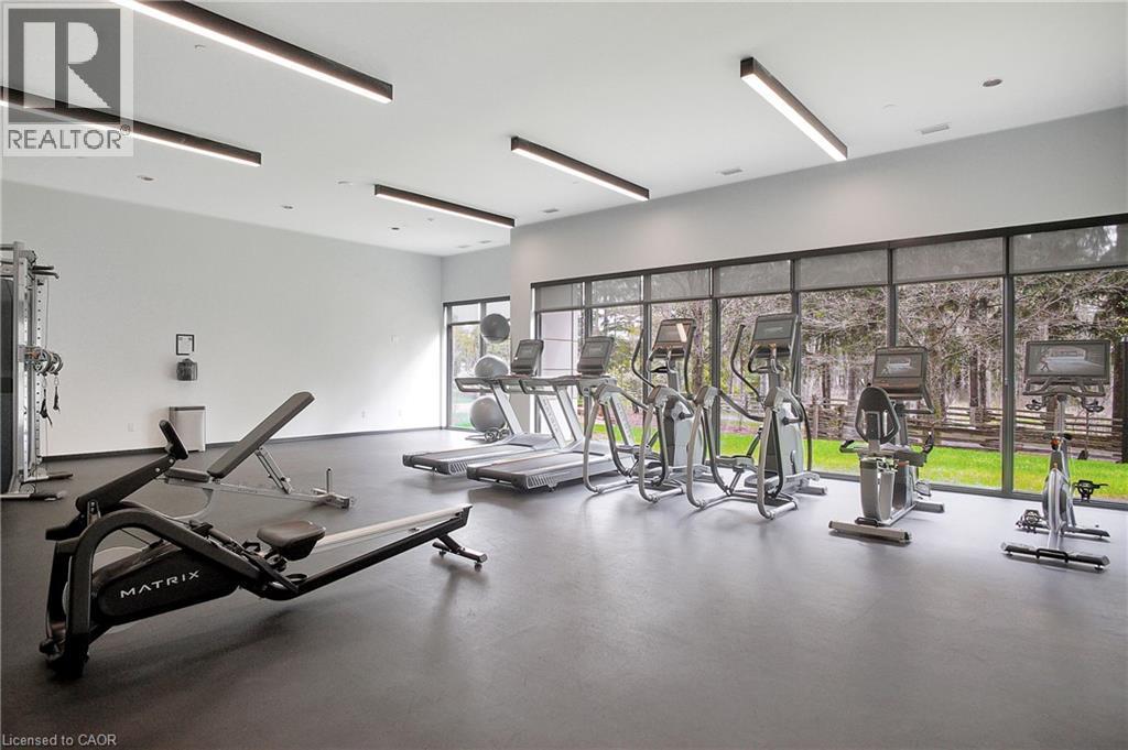 525 New Dundee Road Unit# 715, Kitchener, ON - Indoor Photo Showing Gym Room