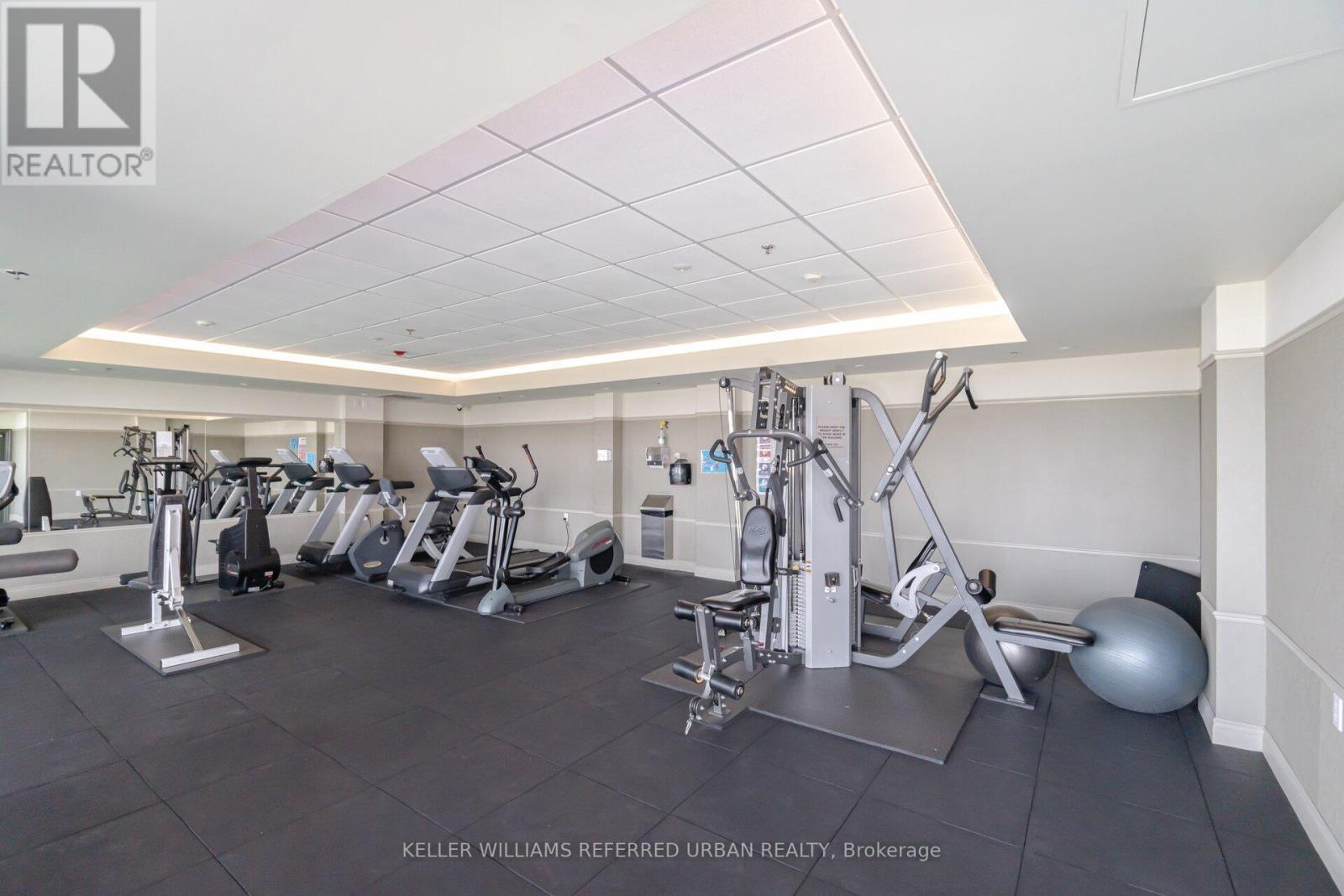 803 - 1030 Sheppard Avenue W, Toronto, ON - Indoor Photo Showing Gym Room