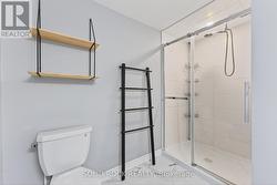 Added towel bar and shelf -