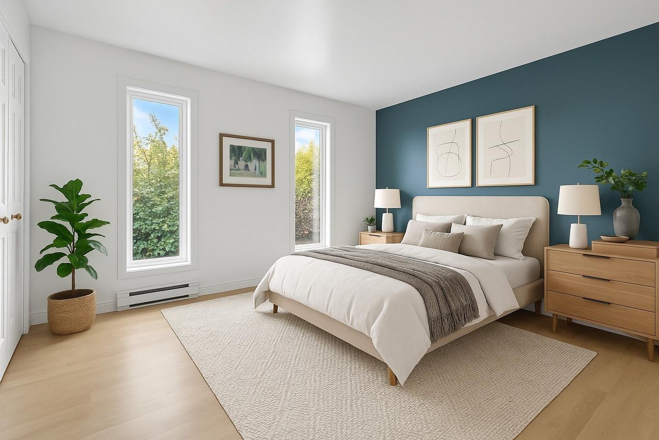 Chambre à coucher principale - 208 Rue Des Cerfs, Farnham, QC - Indoor Photo Showing Bedroom