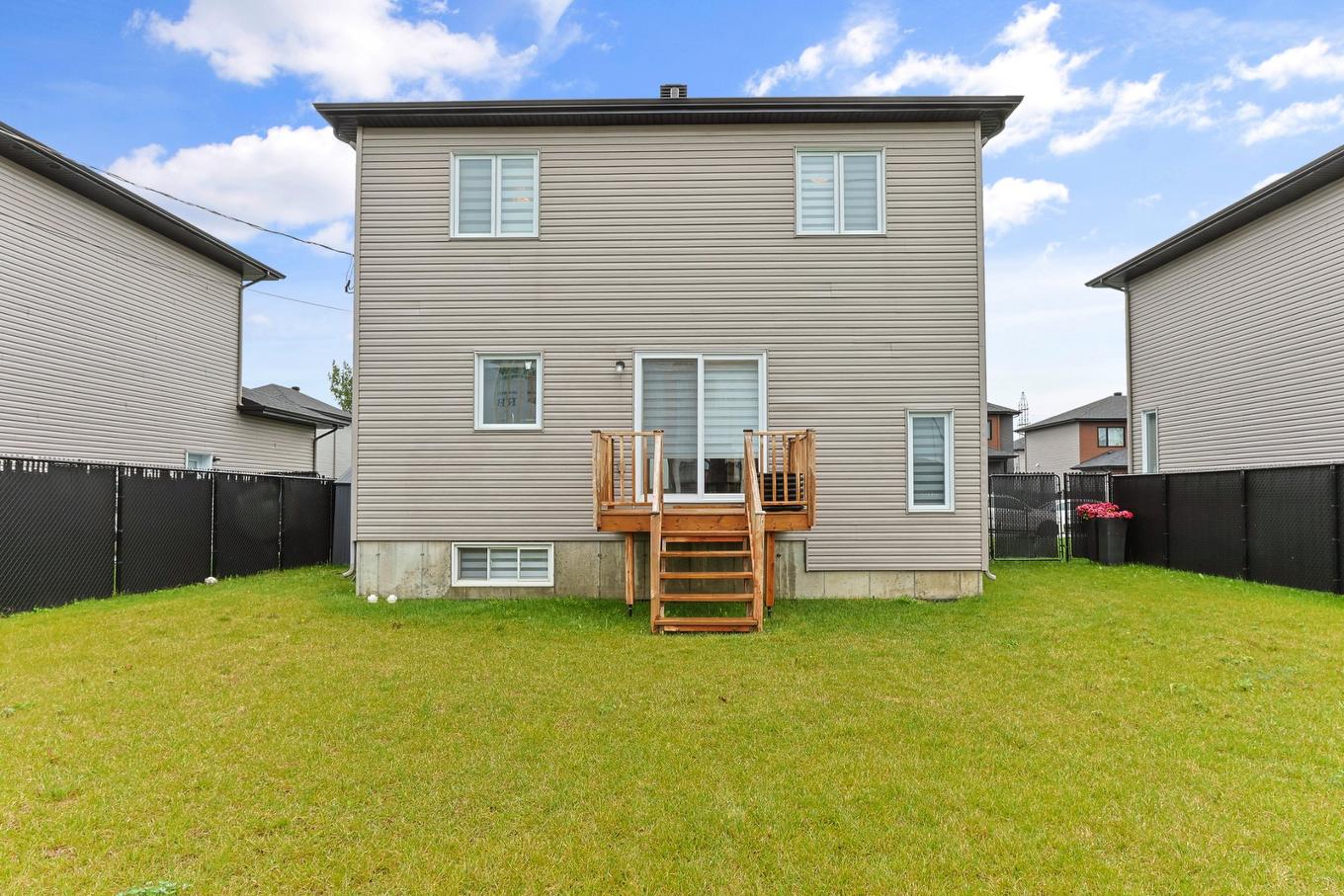 Backyard - 73 Av. Des Tilleuls, Salaberry-De-Valleyfield, QC - Outdoor With Exterior
