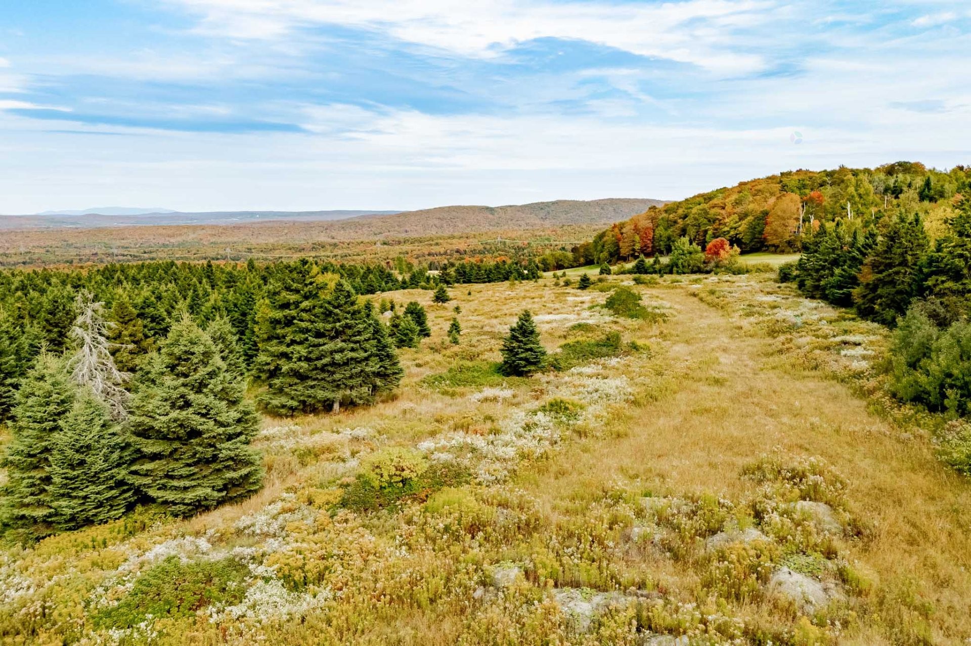 Photo aérienne - 1000Z 10E Rang, Saint-Herménégilde, QC