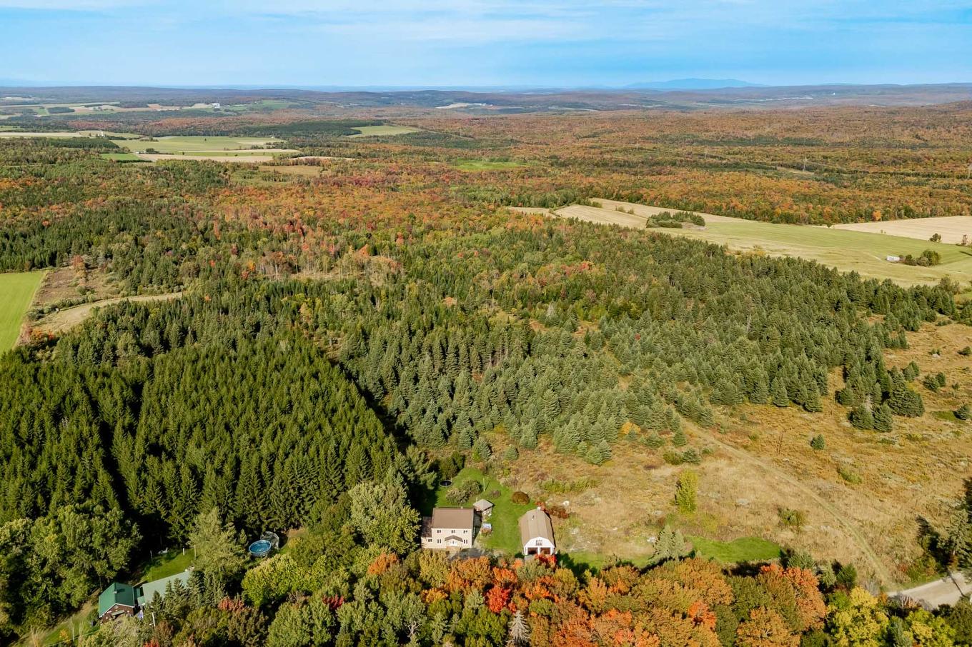 Photo aérienne - 1000Z 10E Rang, Saint-Herménégilde, QC