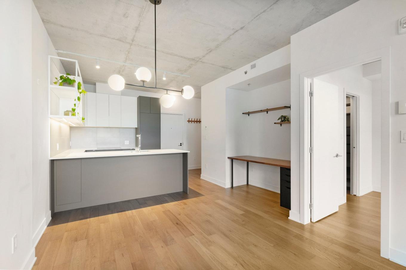 Overall view - 429-2180 Rue Ste-Catherine E., Montréal (Ville-Marie), QC - Indoor Photo Showing Kitchen