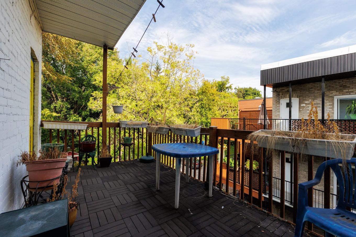 Balcony - 2323 Av. Madison, Montréal (Côte-Des-Neiges/Notre-Dame-De-Grâce), QC - Outdoor With Deck Patio Veranda With Exterior