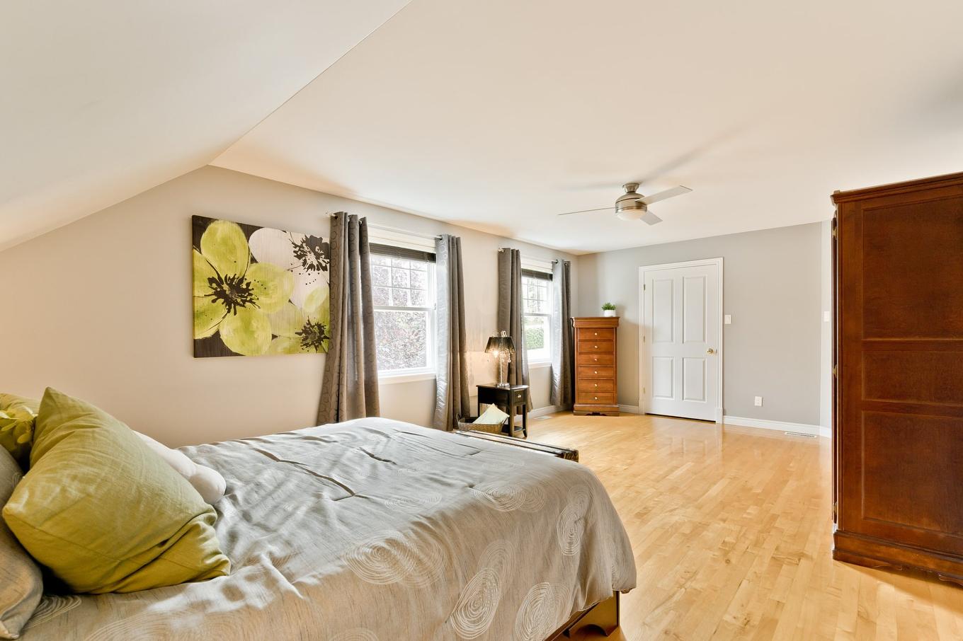 Primary bedroom - 680 Mtée Des Pins S., Coaticook, QC - Indoor Photo Showing Bedroom