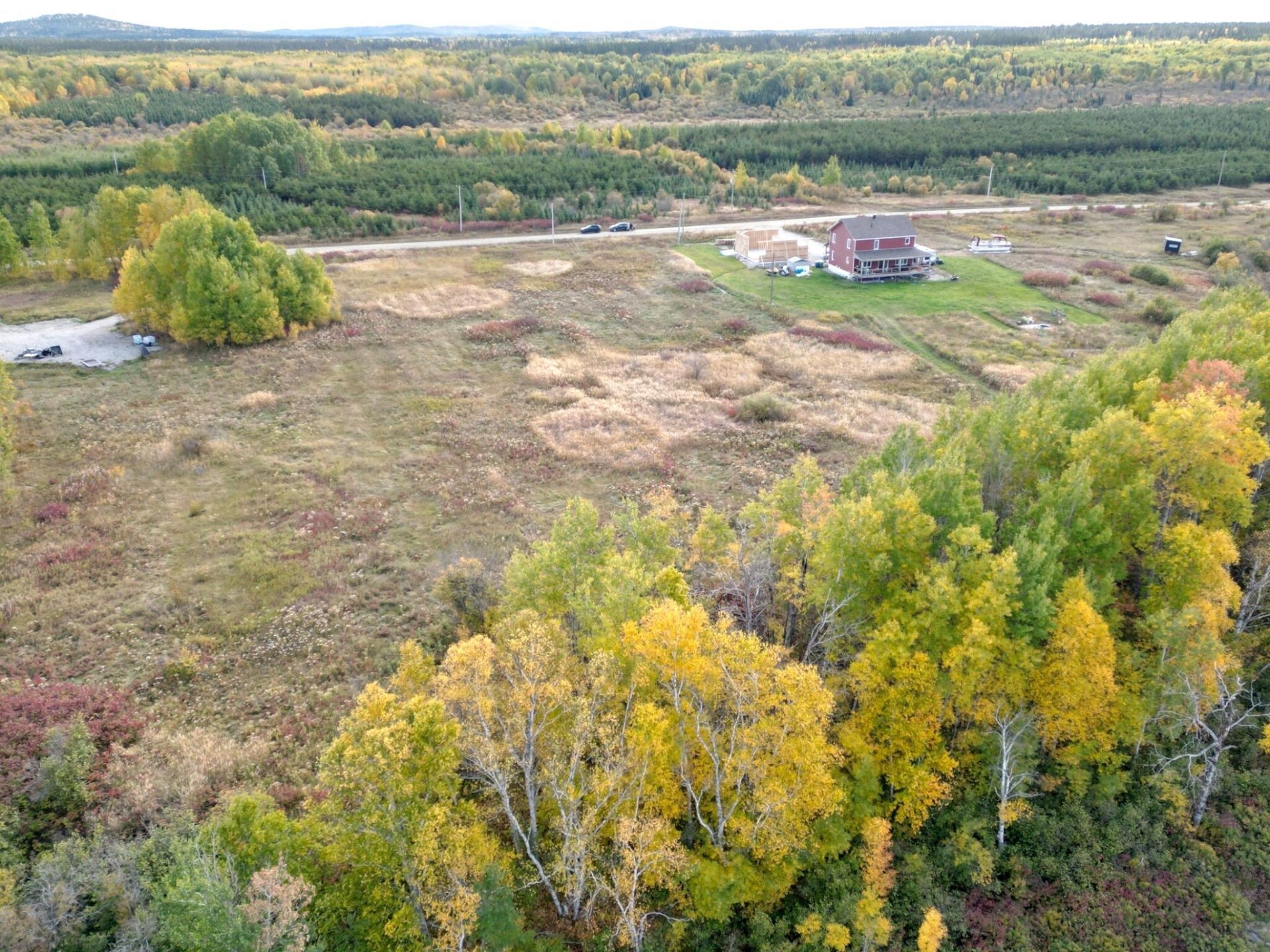 Photo aérienne - Ch. St-Pierre, Senneterre - Paroisse, QC