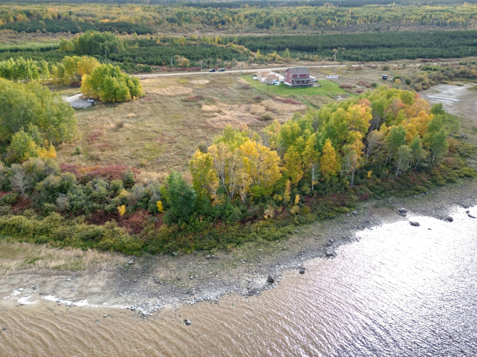 Photo aérienne - Ch. St-Pierre, Senneterre - Paroisse, QC