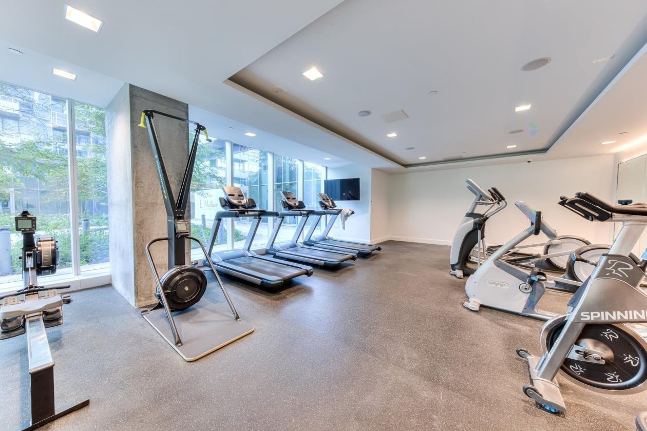 Salle d'exercice - 3406-1450 Boul. René-Lévesque O., Montréal (Ville-Marie), QC - Indoor Photo Showing Gym Room