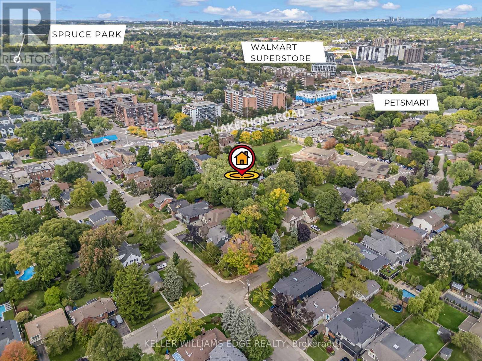 63 Minnewawa Road, Mississauga, ON - Outdoor With View