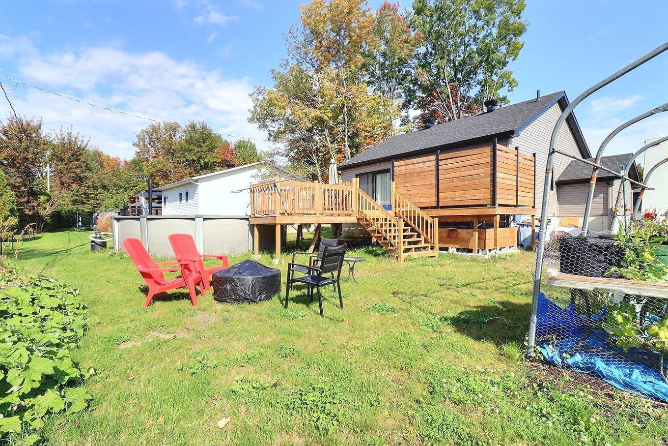 Balcon - 185 Rue Denis, Trois-Rivières, QC - Outdoor With Deck Patio Veranda