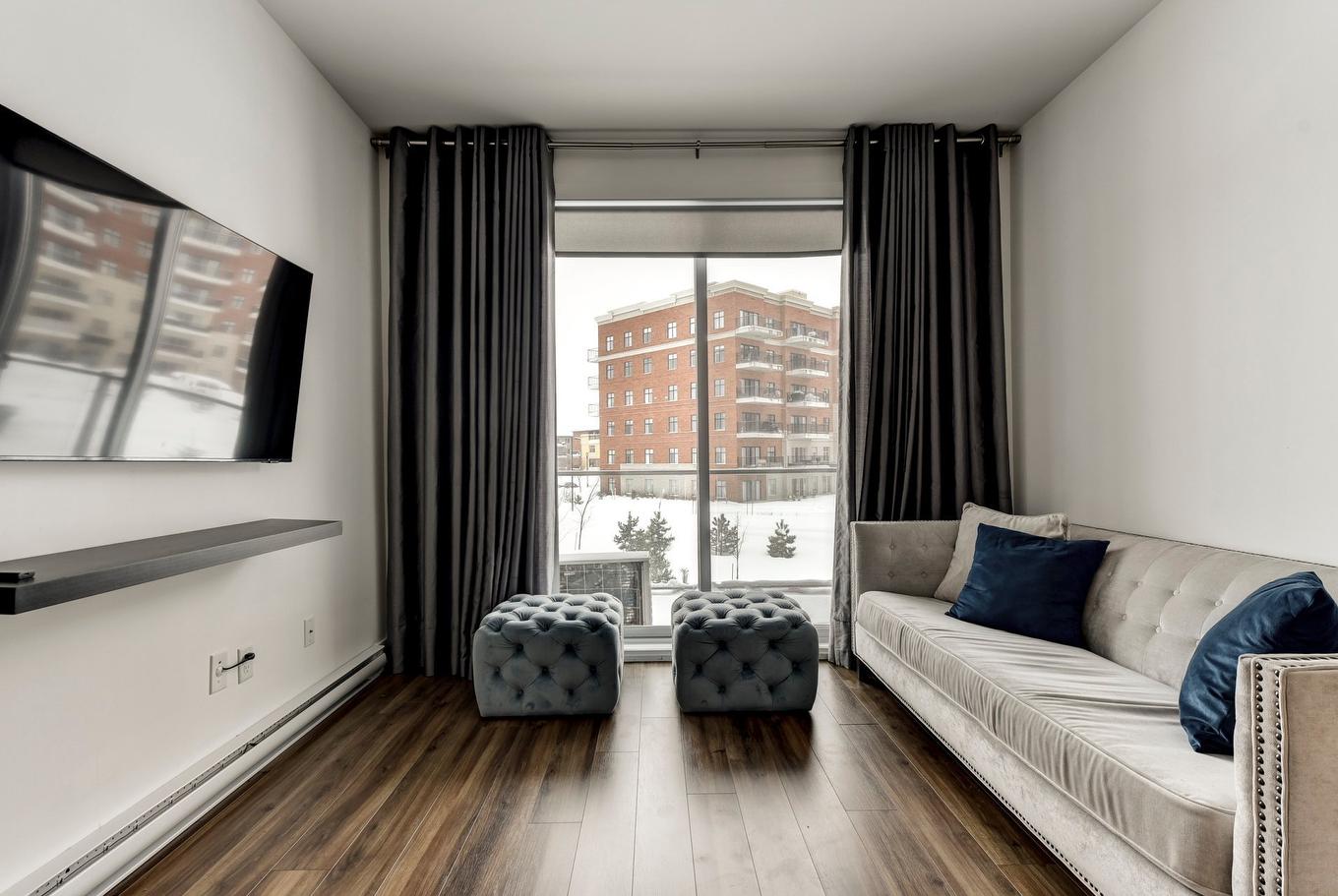 Salon - 206-7085 Rue De Lunan, Brossard, QC - Indoor Photo Showing Living Room