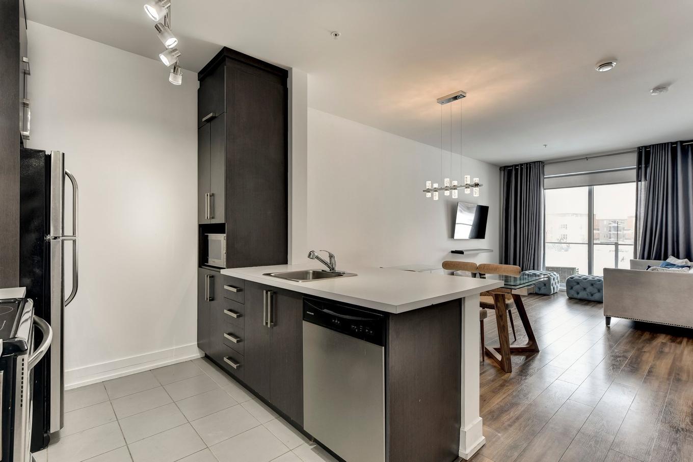 Cuisine - 206-7085 Rue De Lunan, Brossard, QC - Indoor Photo Showing Kitchen