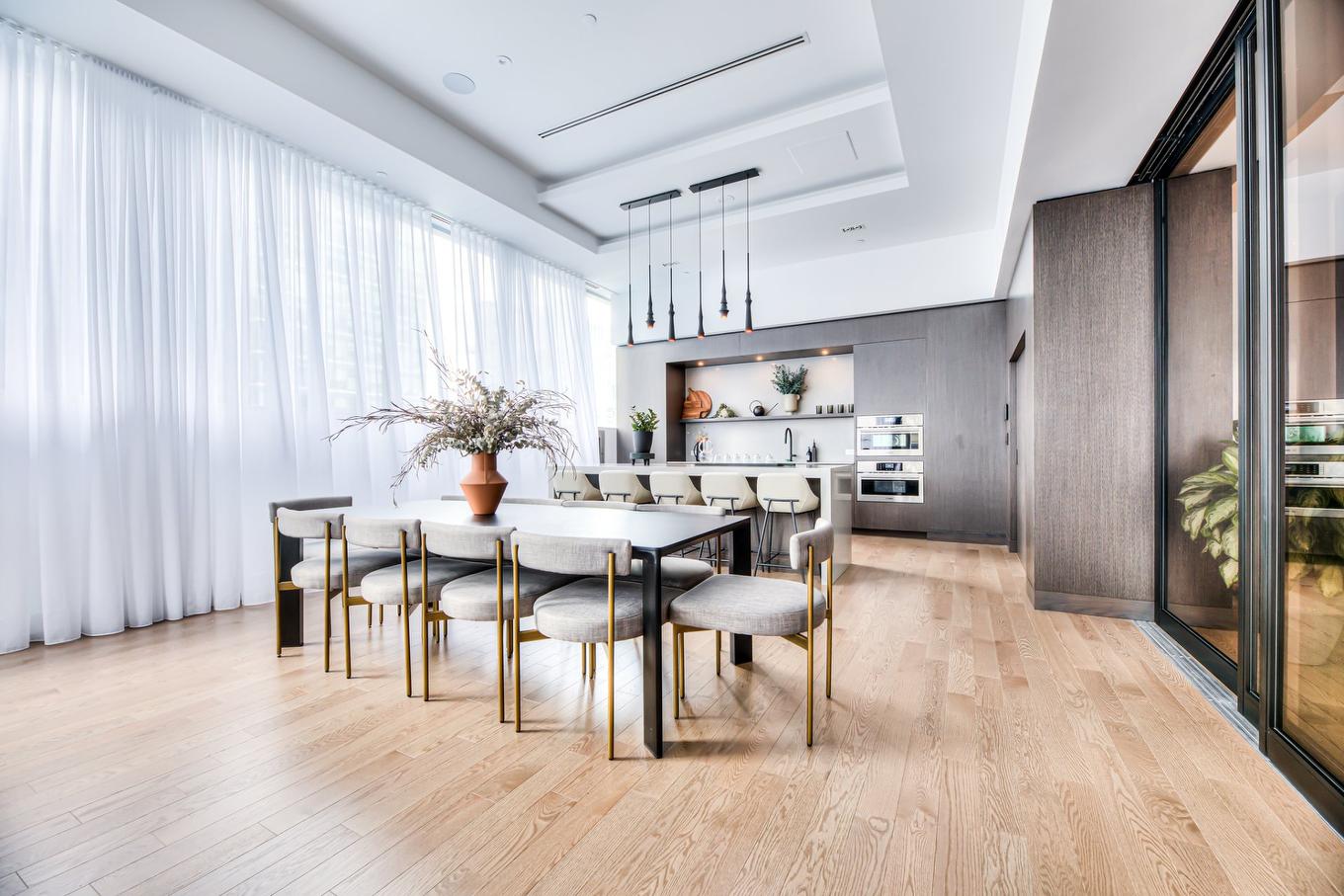 Common room - 2807-720 Rue St-Jacques, Montréal (Ville-Marie), QC - Indoor Photo Showing Dining Room