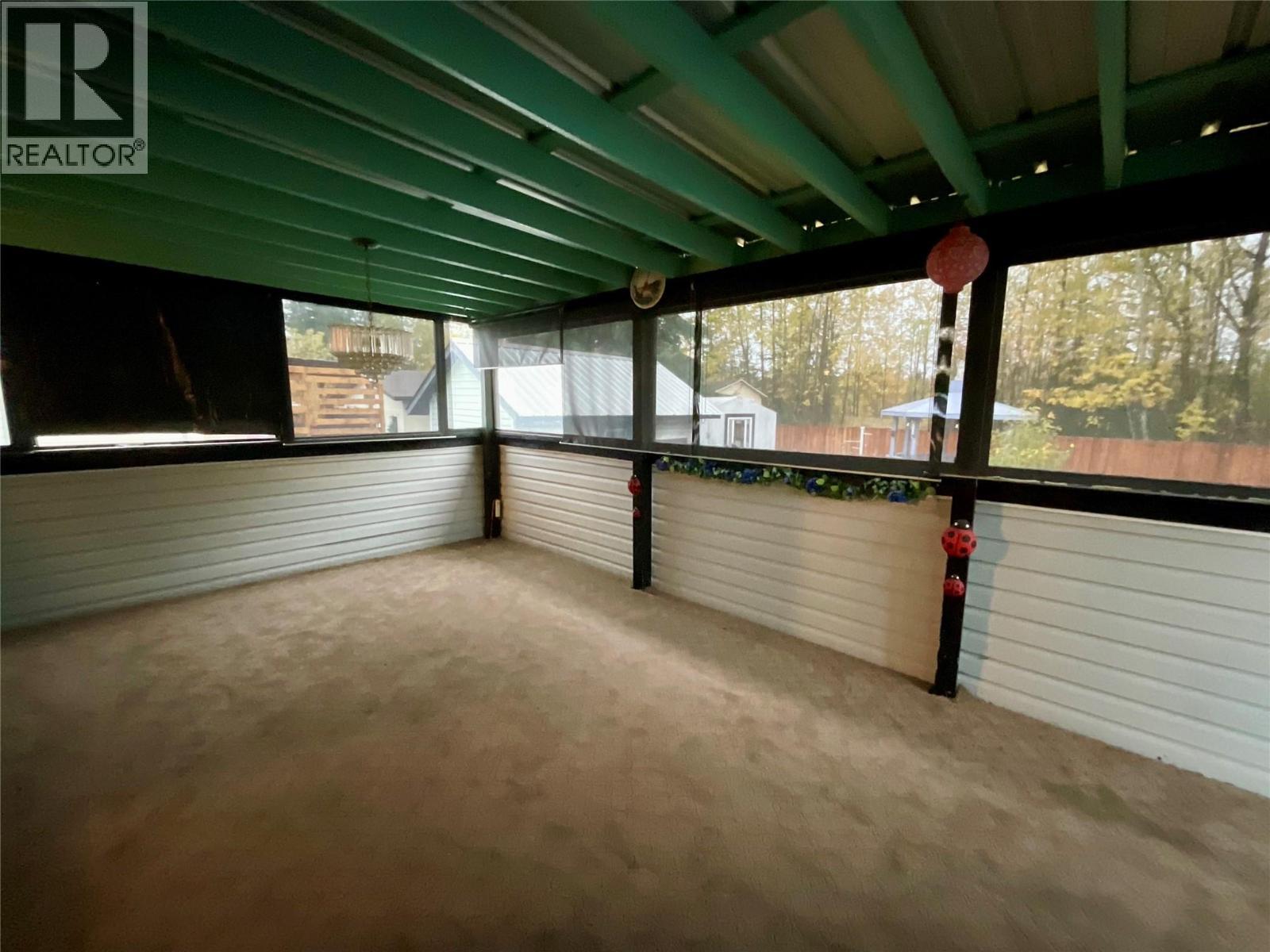 91 Wolverine Avenue, Tumbler Ridge, BC - Outdoor With Deck Patio Veranda With Exterior