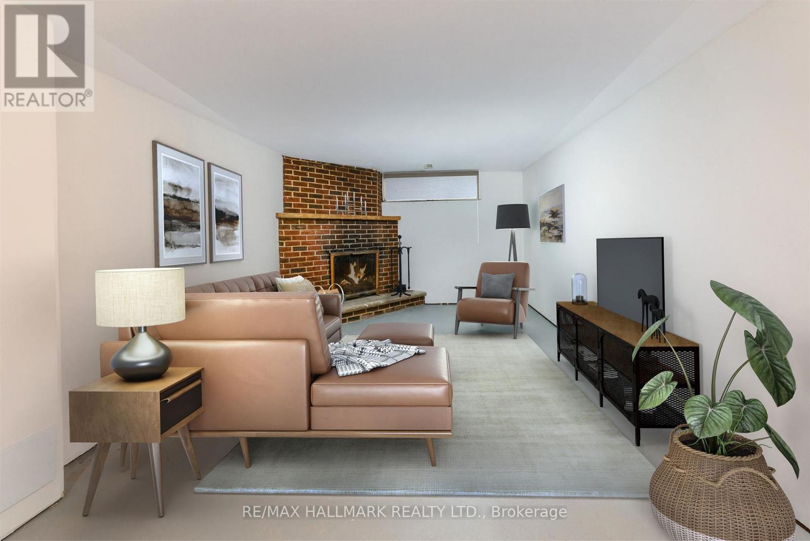 2126 Pashak Court, Mississauga, ON - Indoor Photo Showing Other Room With Fireplace