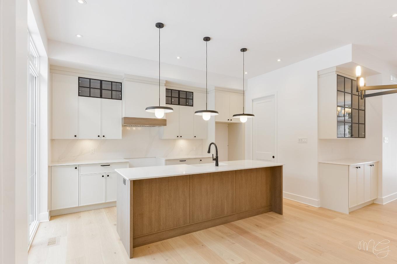To be built - 1108 Ch. Du Massif, Piedmont, QC - Indoor Photo Showing Kitchen With Upgraded Kitchen