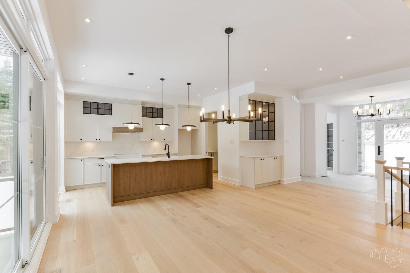 To be built - 1108 Ch. Du Massif, Piedmont, QC - Indoor Photo Showing Kitchen With Upgraded Kitchen