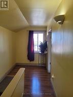 Top of the stairs. -