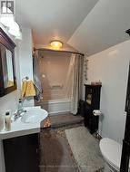 Bathroom on the second level. -