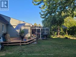 See the new deck and solarium. -