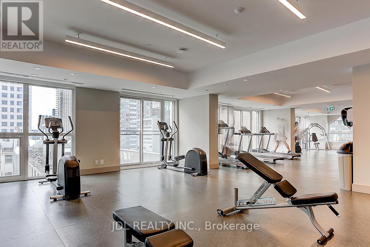 3702 - 99 John Street, Toronto, ON - Indoor Photo Showing Gym Room