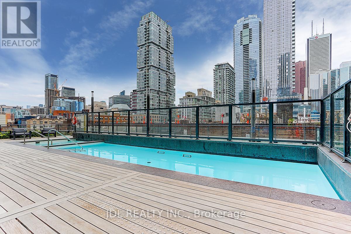 3702 - 99 John Street, Toronto, ON - Outdoor With In Ground Pool