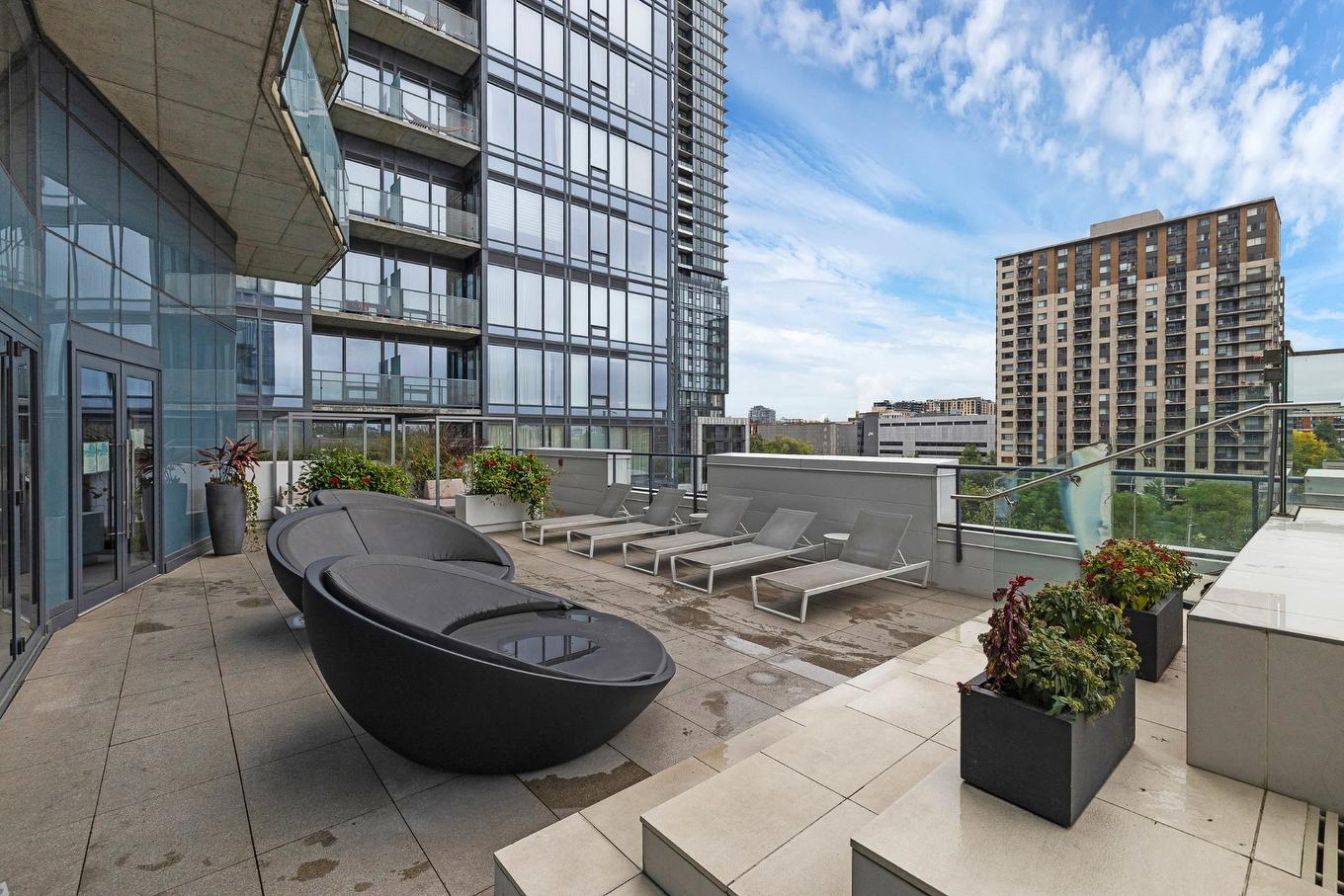 Patio - 3701-1188 Rue St-Antoine O., Montréal (Ville-Marie), QC - Outdoor