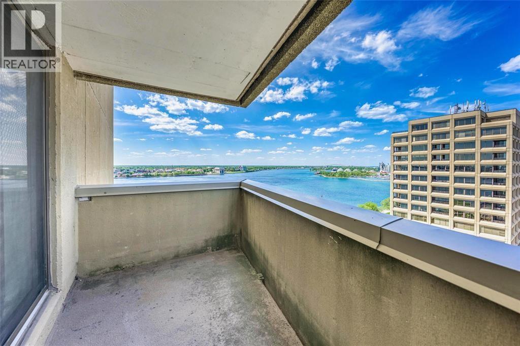 155 Front Street North Unit# 1408, Sarnia, ON - Outdoor With Body Of Water With Balcony With View