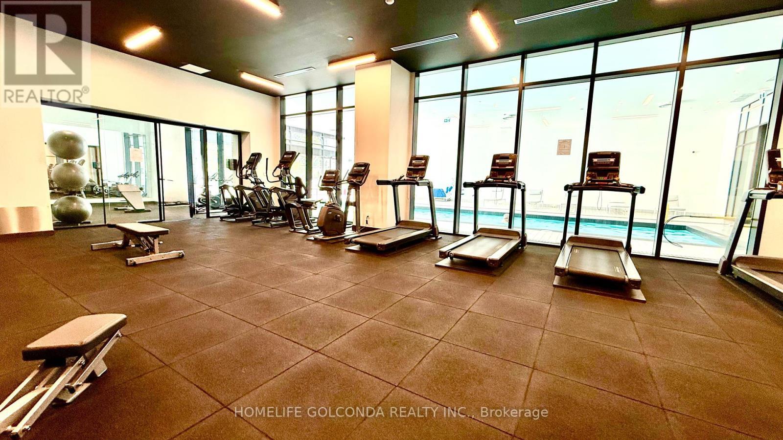 733 - 20 O'Neill Road, Toronto, ON - Indoor Photo Showing Gym Room