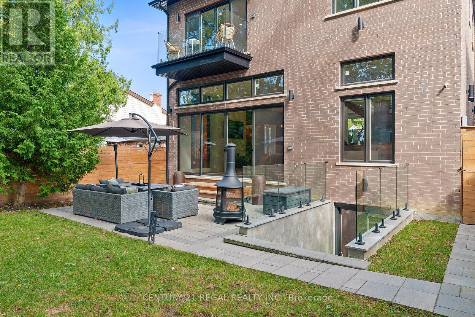 Backyard - w/walk out - 84 Bexhill Avenue, Toronto, ON - Outdoor With Balcony With Exterior